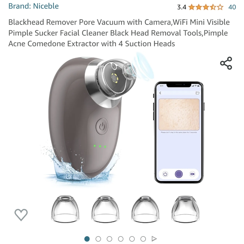 Pore Blackhead Whitehead Vacuum